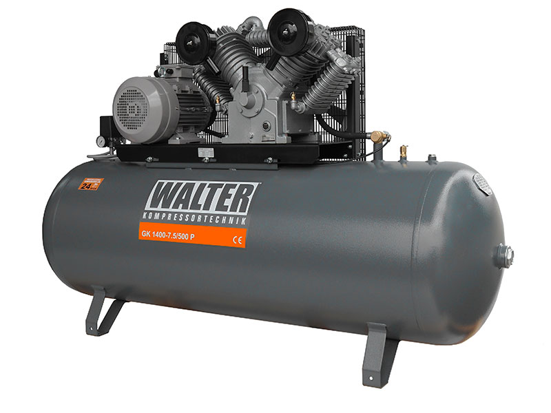 Pístový kompresor WALTER GK 1400-7,5/500P