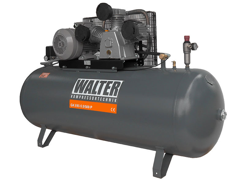 Pístový kompresor WALTER GK 880-5,5/500P