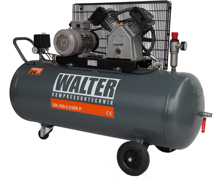 Pístový kompresor WALTER GK 420-2,2/200AP