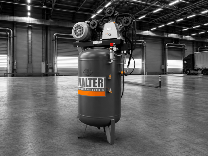 Pístový kompresor WALTER VWK 900-7,5/270